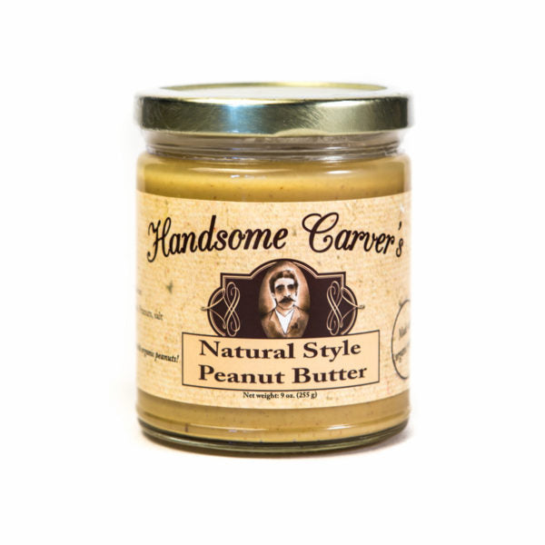 Handsome Carver's Nut Butters: Natural Style Peanut Butter